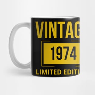 Vintage 1974 limited edition Mug